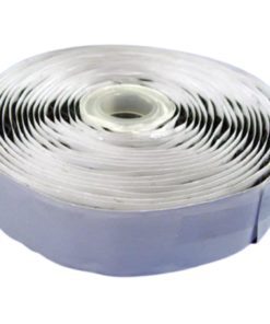 25mm white self-adhesive hook and loop attachment tape