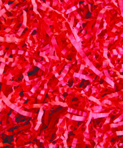 Red Shredded Paper