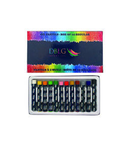 9x60mm assorted color regular oil pastels