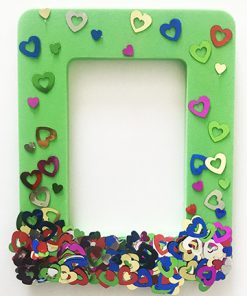 Alternative view of Heart Sequins