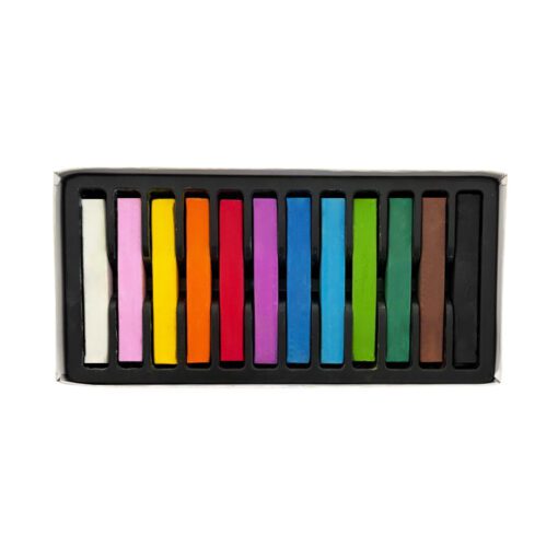 10x65mm assorted color dry pastels
