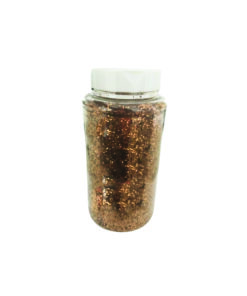 454g Copper Antistatic Dot Glitter In Shaker Jar