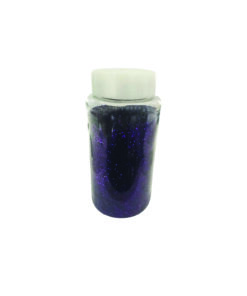 454g Purple Antistatic Dot Glitter In Shaker Jar
