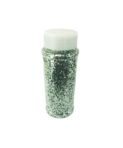 112g Silver Antistatic Dot Glitter In Shaker Jar