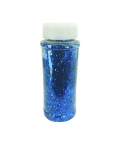 112g Blue Antistatic Dot Glitter In Shaker Jar