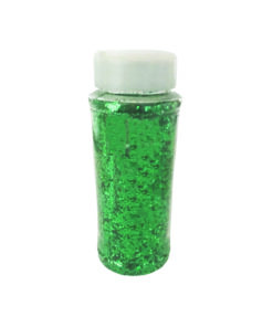 112g Green Antistatic Dot Glitter In Shaker Jar