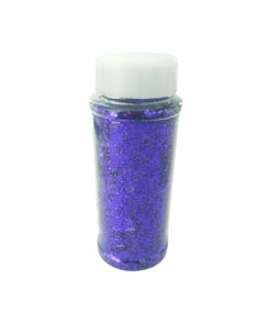 112g Purple Antistatic Dot Glitter In Shaker Jar