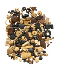 Perles En Forme D’Os Assorties