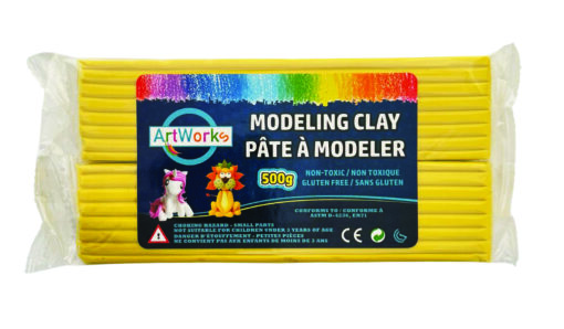 Pâte à modeler jaune