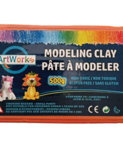 Orange Modeling Clay