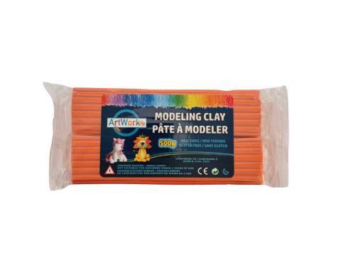 Orange Modeling Clay