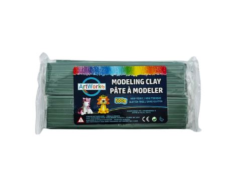 Dark Green Modeling Clay