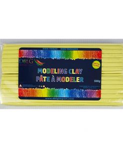 Pale yellow modeling clay