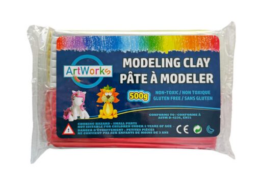 Assorted color modeling clay