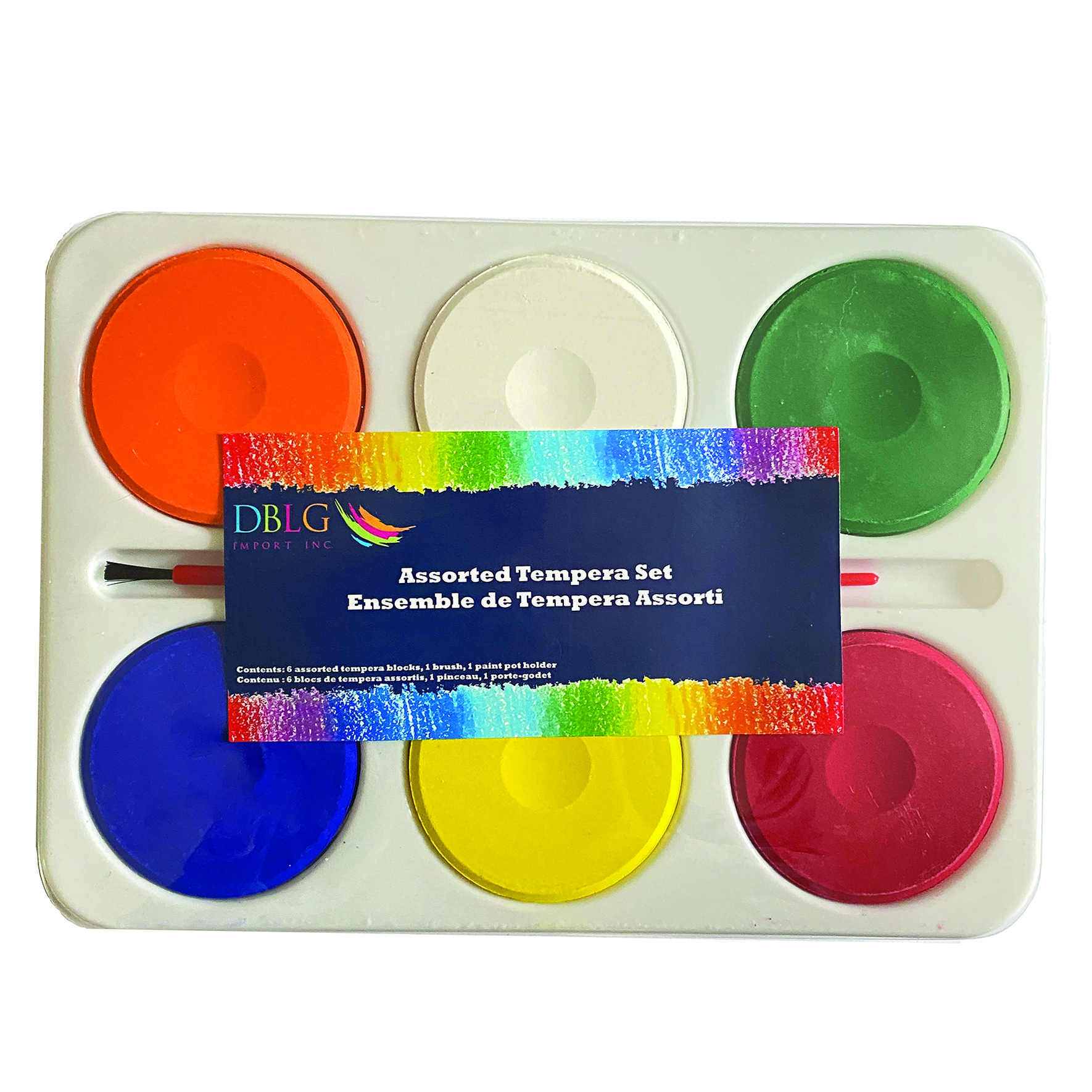 Assorted Tempera Set
