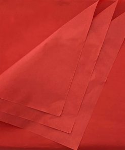 Red tissue paper