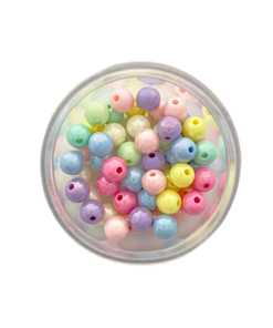Assorted Pastel Pearl Beads
