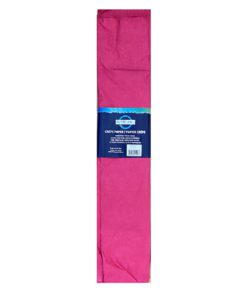 Dark pink crepe paper