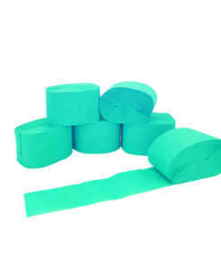 Turquoise Crepe Streamers