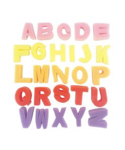 Uppercase Sponge Letters