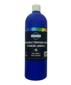 1L Dark Blue Washable Tempera Paint
