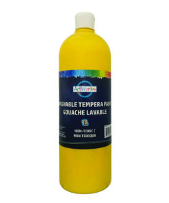 1L Yellow Washable Tempera Paint