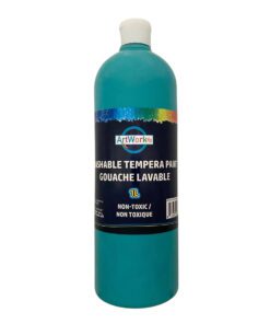 1L Turquoise Washable Tempera Paint