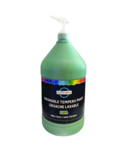 3.78L Gouache Lavable Verte Avec Pompe