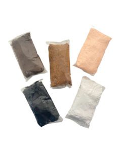Multicultural air-dry foam clay