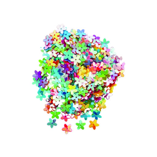 Sequins en forme de fleurs