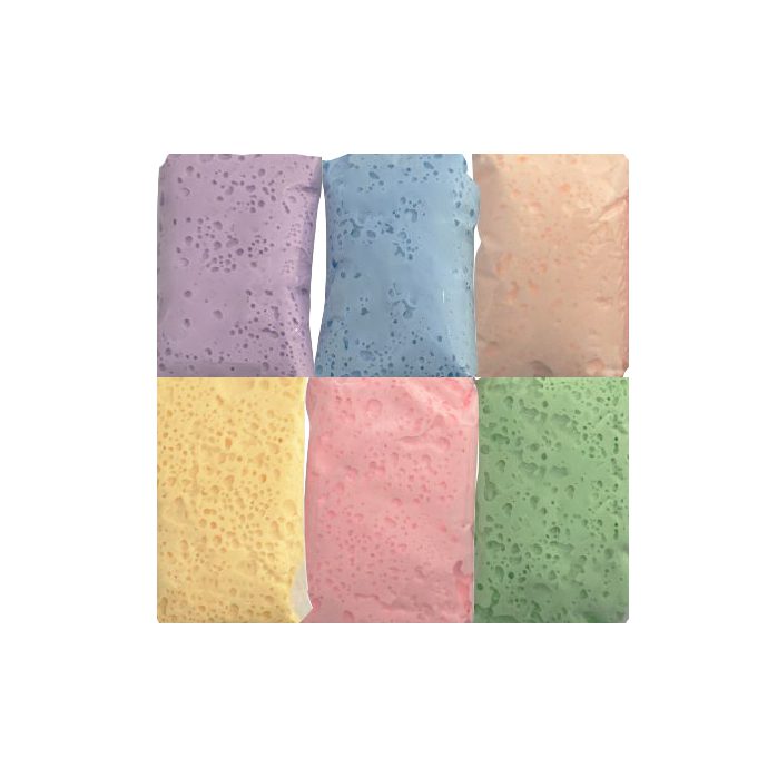 Assorted Pastel Color Air-Dry Foam Clay