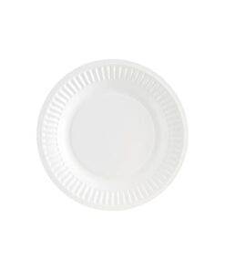 Assiettes en papier blancs 6"