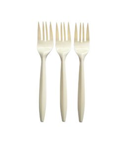 Fourchettes 100 % Biodégradables En Fécule de Maïs