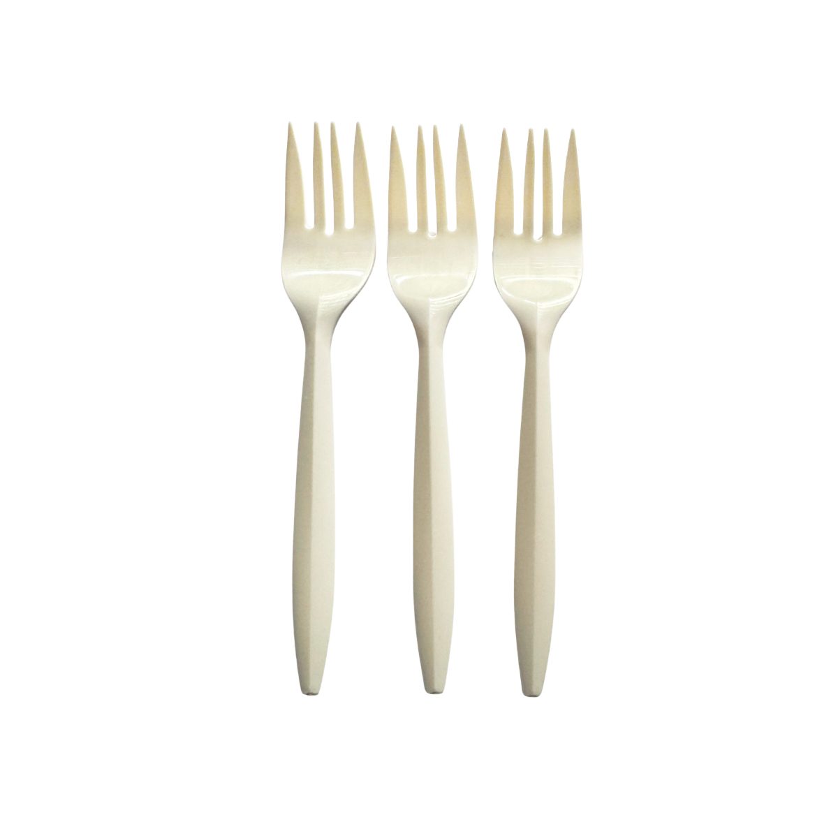 100% Biodegradable Cornstarch Forks