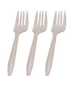100% Biodegradable Cornstarch Forks