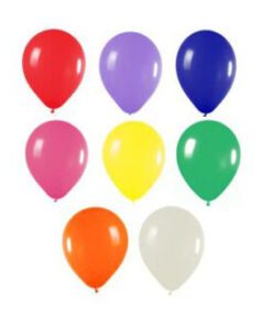 11" Assorted Colour Balloons