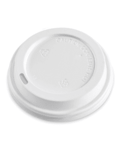Plastic Lid For Rippled Hot Paper Cup