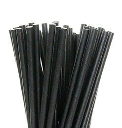 Biodegradable Black Cornstarch Straws