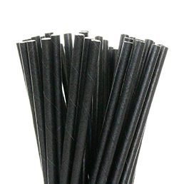 Biodegradable Black Cornstarch Straws